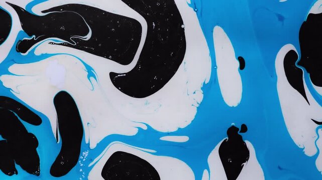 Colorful crumpled paper texture in stop motion style with seamless loop