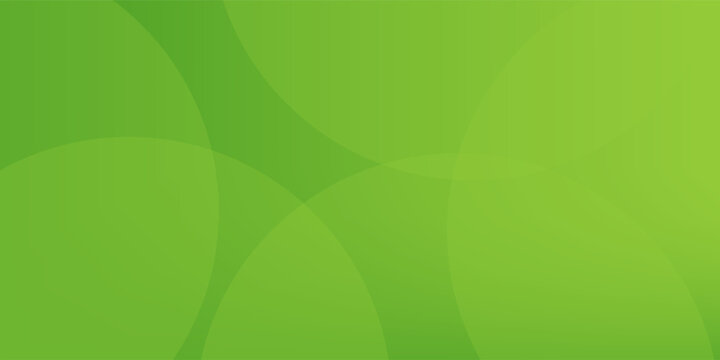 abstract grenn background with cirle shapes