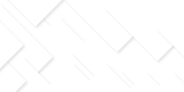 Layers of textured white transparent material in triangle and squares. vector minimal space technology layout tech digital science web template banner texture design.