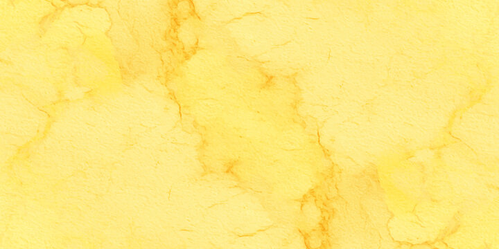 A vintage yellow wall background featuring an aged parchment paper texture with antique grunge patterns and stained brown elements for a distressed retro canvas design