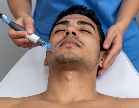 Modern Male Hydrafacial Treatment for Clean Radiant Skin