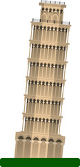 Obraz premium Pisa Leaning tower