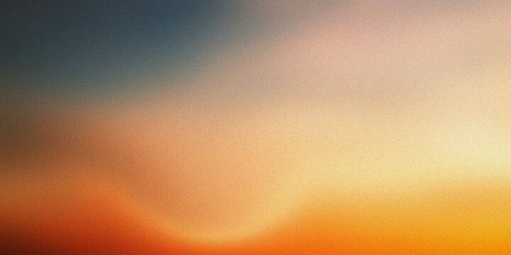 Vibrant gradient sunset background with soft blur effect and warm colors