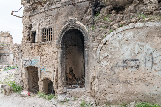The ruins of the Old City of Mosul