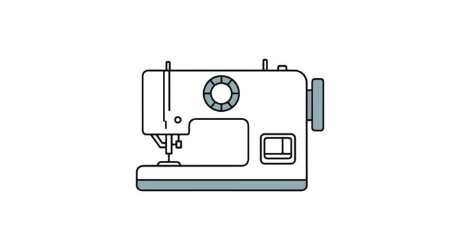 Sewing Machine Stitch Dial modern abstract colorful pattern