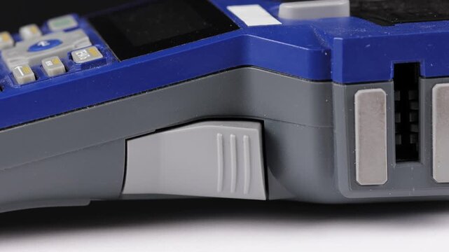 Thermal printing printer. It is used for marking in the electrical control panel. 