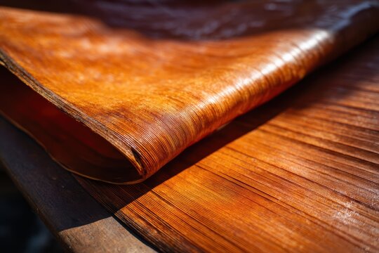 日光の下で市場で天然繊維を使用してクラフトします