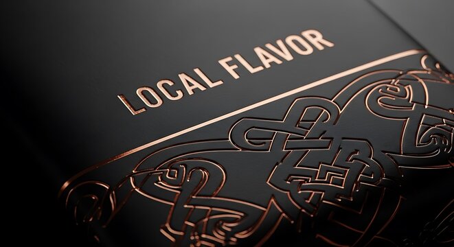 Local flavor luxury product packaging design