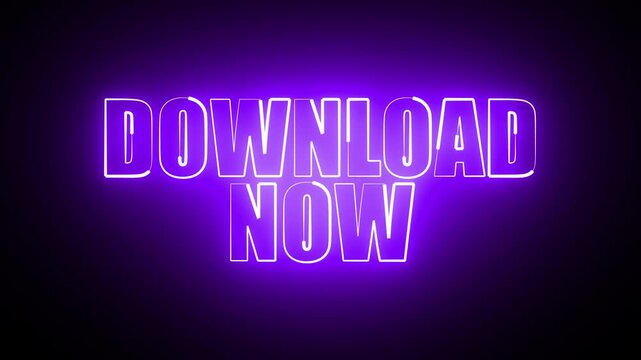 DOWNLOAD NOW NEON TITLE ANIMATION 