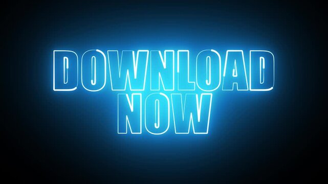 DOWNLOAD NOW NEON TITLE ANIMATION 