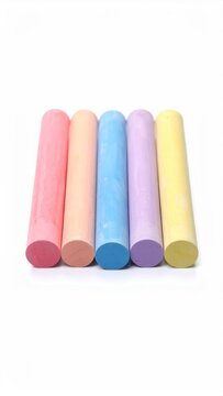 Colorful chalks
