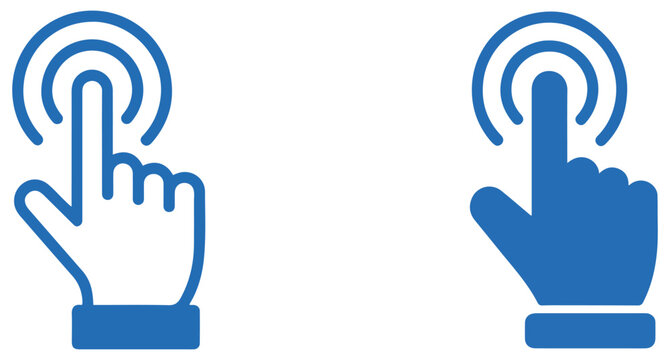 hand click cursor pointer icon