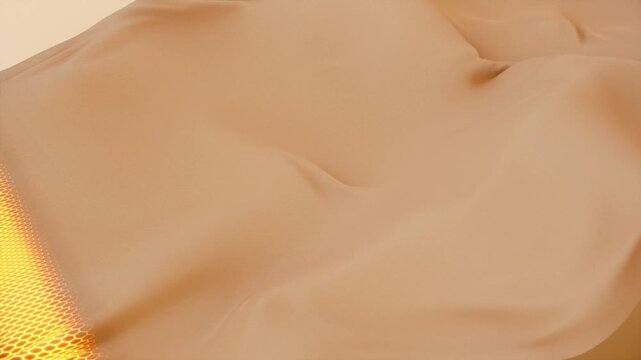 Heated and insulated locking graphene fabric