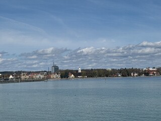 Bodensee panorama Konstanz skyline Alps lake view Germany Switzerland © Serhii
