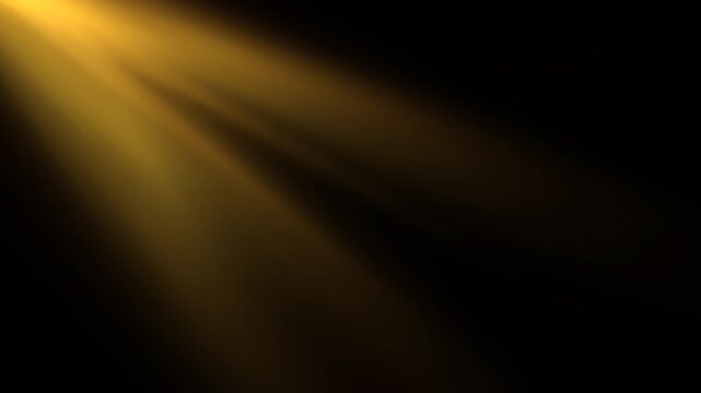 Glowing Sun Light Rays Overlay Loop Animation with Alpha Channel in 4K File