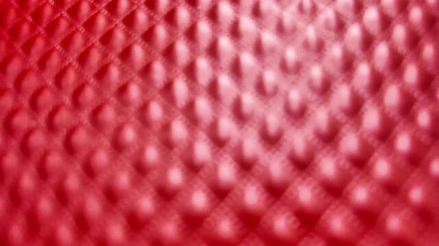 Abstract Red Texture Geometric Pattern with Shallow Depth of Field