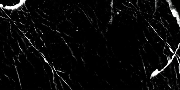 black ink splat background. Abstract grunge texture. Background of cracks, scuffs, chips, stains, ink spots, lines. Dark design background surface. 