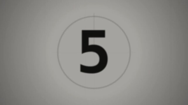 A retro countdown timer on a grey background, evoking nostalgia