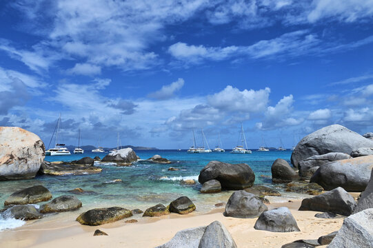 The Baths Beach Virgin Gorda BVI British Virgin Islands