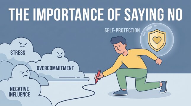 Understanding the Crucial Importance of Saying No: A Guide to Self-Protection and Managing Stress in Personal and Professional Life