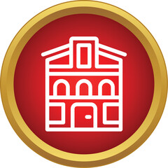 Fototapeta premium House icon representing architecture, real estate, and home