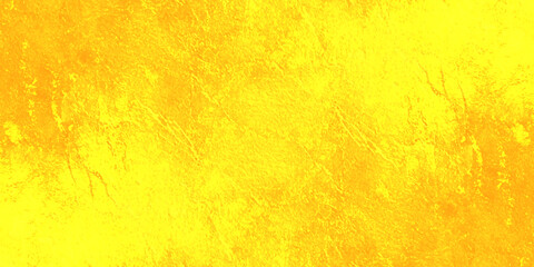 Fototapeta premium Abstract bright yellow and orange grunge texture background with distressed splatters effect. distressed, grunge aesthetic with organic splatters, weathered textures.