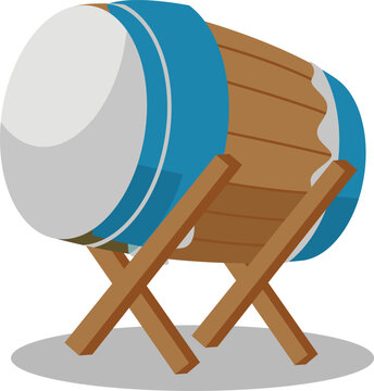 Drum Vector Illustratior Art Work