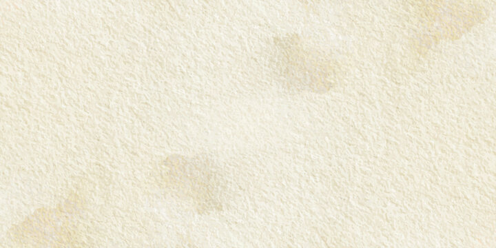 Abstract yellow watercolor wash on ivory textured paper background with organic paint bleed and artistic grain texture. soft yellow and ochre watercolor washes on a heavy-weight ivory cold-press paper