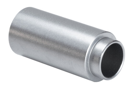Recoil spring plug taken out of a semi-automatic pistol