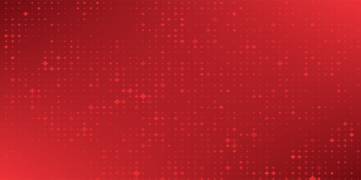 Red diagonal geometric shape with halftone. Modern fiber textured vector eps 10