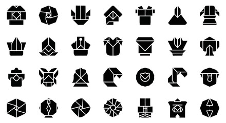 Chess icons, black and white vector set, 30 chess symbols, strategy game illustrations © Seth
