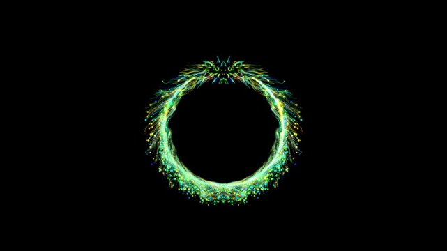 Fairy circle tail glitter particles sparkling with luxury glitter sparkles star trail, magic pixie dust path, Christmas glitter stars isolated for professional editing and compositing 4K