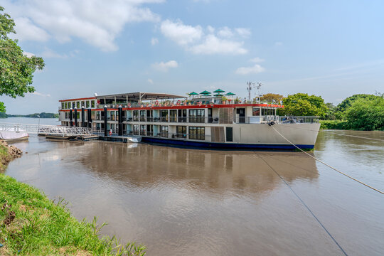 Colombia, in Santa Cruz de Mompos a river cruise