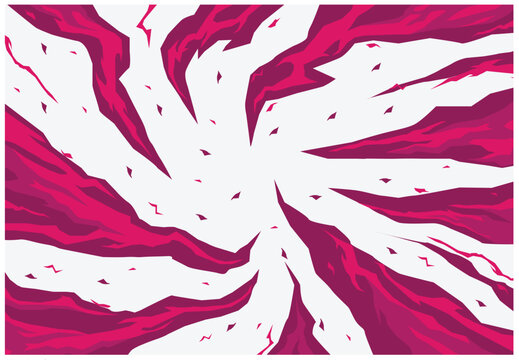 Abstract pink comic cartoon or manga anime background with abstract thunder