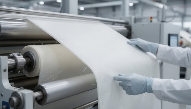 Medium shot of reinforced highsecurity staff lockers featuring sturdy hasp locks emphasizing robust physical protection in an industrial setting.
