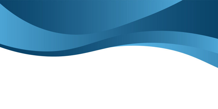Blue curve line vector background overlap layer paper on white space for text and message design, eps 10 , vector illustration