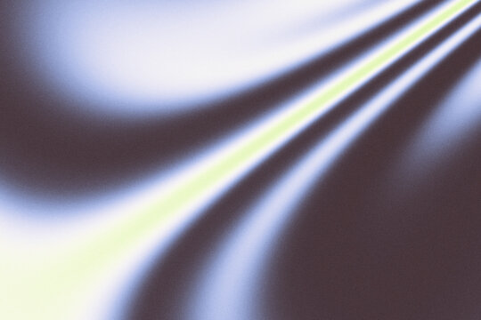 Abstract Dark Charcoal Blue Gradient Background With Thin Neon Green Glowing Line And Soft Periwinkle Wave