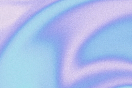Abstract Dreamy Pastel Blue Purple Gradient Background With Grainy Curved Swirl And Soft Lavender Pink Texture