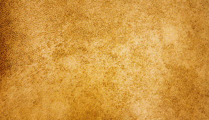 Fototapeta premium Suede texture of yellow retro color as a background macro photo.