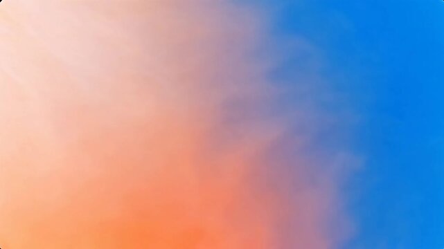 Abstract gradient of blue and red hues