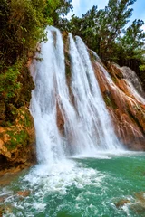 El Limon Waterfall, near Samana, Dominican Republic © mandritoiu