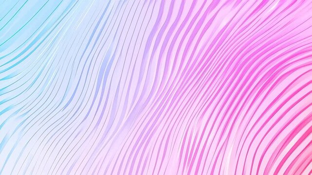 Abstract Gradient Lines: Swirling, wavy lines of blue and pink converge, forming a captivating, gradient backdrop, exuding a sense of movement and visual rhythm.