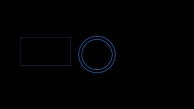 Minimalist hud loading animation