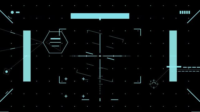 Entropic High-Performance HUD Stealth Recon: Master UI Screen : 4K Alpha