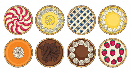 Colorful fabric buttons assortment © MDSUJON