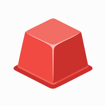 Red Jelly Cube