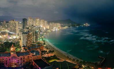 Obraz premium Oahu coastline