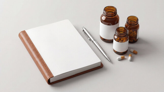 International Nurses Day healthcare medical records notebook medication bottles professional tools nursing care promotional editorial magazine content
