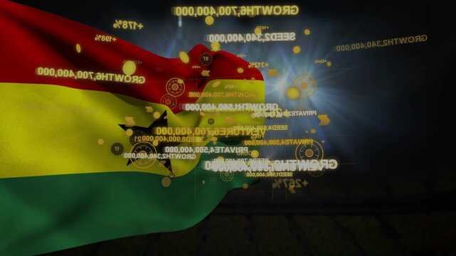 Blue-white point light pulsing, tricolor flag rippling, HUD elements clustering to show growth