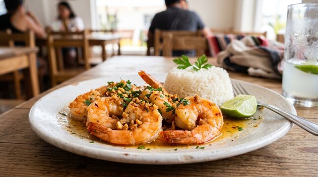 Mexican Garlic Butter Shrimp Camarones al Mojo de Ajo